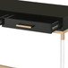 Adiel - Sofa Table - Black / Gold