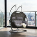 Vasant - Wicker Hanging Chair - Gray