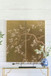 Cherry Blossom Wall Art Panels, Wall Decor For Living Room Dining Room Office Bedroom (Set of 2) - Gold