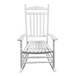 Balcony Porch Adult Rocking Wood Chair