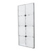 Traditional Decor Style Antique Glass Panel Mirror, Wall Mirror For Bathroom Entryway Console Lean Against Wall