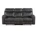 Hirah - 3 Piece Living Room Set - Dark Gray
