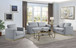 Valin - 3 Piece Living Room Set Meeting Room And Small Apartment Sofa Loveseat Chair - Gray