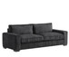 Luxe - Corduroy Sofa With Sleek Design, Spacious And Comfortable 3 Seater Couch