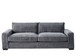 Luxe - Corduroy Sofa With Sleek Design, Spacious And Comfortable 3 Seater Couch