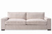 Luxe - Corduroy Sofa With Sleek Design, Spacious And Comfortable 3 Seater Couch