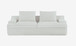 Nimbus - Oversized Full Foam 4 Seater Couch For Living Room Upholstered In Soft Corduroy, Wide Armrests