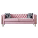 Chesterfield - Modern Tufted Velvet Living Room Sofa, 84.25''W Couch