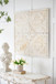 Distressed Wooden Square Wall Panels (Set of 4) - White
