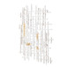 Iron Wall Decor - White / Gold