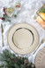 Plastic Charger Plate (Set of 8) - Silver