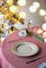 Plastic Charger Plate (Set of 8) - Cream