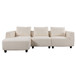 Mid-Century Modern 3 Seater Sofa With Recliner