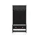 Modern 3 In 1 Hallway Hall Tree With Storage Drawers, Coat Rack, Shoe Rack Bench And Cushion