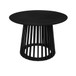 Modern Round Coffee Table With Grille Moldin