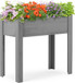 Raised Garden Bed With Legs, Elevated Planter Box For Outdoor Plants