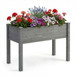 Raised Garden Bed With Legs, Elevated Planter Box For Outdoor Plants