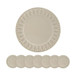Elegant Plastic Charger Plate (Set of 8)