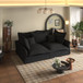Modern Comfy Upholstered Sofa Cloud Couch, Deep Seat Couches With Multiple Large Soft Pillows