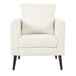 Modern Accent Upholstered Armchair With Pillow