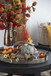 Sitting Gnome With Maple Leaf On Hat, For Holiday Harvest Festival Fall Festival & Thanksgiving Table Decorations (Set of 2) - Orange Multi