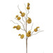 Pumpkin Spray, Botanicals Decor For Harvest Festival Fall Festival & Thanksgiving Table Decorations (Set of 6) - Yellow