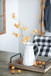 Pumpkin Spray, Botanicals Decor For Harvest Festival Fall Festival & Thanksgiving Table Decorations (Set of 6) - Yellow