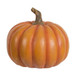 Autumn Resin Pumpkin With Stem, Pumpkin Ornament Decor For Holiday Harvest Festival Fall Festival & Thanksgiving (Set of 2) - Orange