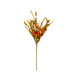 Artificial Flower Picks, Botanicals Decor For Harvest Festival Fall Festival & Thanksgiving Table Decorations (Set of 12) - Green / Orange Multi