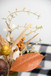 Harvest Acorn / Berry Spray, Botanicals Decor For Harvest Festival Fall Festival & Thanksgiving Table Decorations (Set of 12) - Green / Orange Multi