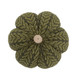 Pumpkin Ornament Decor For Holiday Harvest Festival Fall Festival & Thanksgiving (Set of 2) - Green