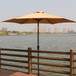 9' Pole Umbrella With Carry Bag - Taupe
