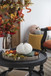 Chenille Weighted Pumpkin Ornament Decor For Holiday Harvest Festival Fall Festival & Thanksgiving