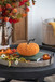 Chenille Weighted Pumpkin Ornament Decor For Holiday Harvest Festival Fall Festival & Thanksgiving