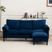 Convertible Combination Sofa With Footstools With Storage