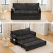 Pull Out Sofa Bed, Corduroy Convertible Sleeper Sofa Couch, Side Storage, And USB / C - Type Charging Ports Chair