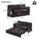 Pull Out Sofa Bed, Corduroy Convertible Sleeper Sofa Couch, Side Storage, And USB / C - Type Charging Ports Chair