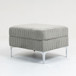 Modular Sectional Sofa Square Storage Ottoman
