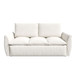 Pull Out Sofa Bed, 3 Seat Convertible Sleeper Sofa With 2 In 1 Pillow And Blanket Set