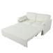 Modern Convertible Sleeper Sofa Bed With Pull-Out Queen Design, Side Storage & Thick Cushions