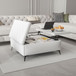 Modern Square Storage Ottoman Coffee Table With Lift-Top Design