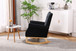 Modern Rocking Chair, Upholstered Accent Chair For Nursery, Small Contemporary Rocke