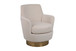 Teddy Swivel Barrel Chair, Swivel Accent Chairs Armchair For Living Room
