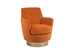 Teddy Swivel Barrel Chair, Swivel Accent Chairs Armchair For Living Room