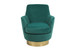 Teddy Swivel Barrel Chair, Swivel Accent Chairs Armchair For Living Room