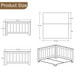 Farmhouse Style Lift Top Coffee Table With Storage And Charging Station - White Wood