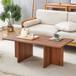 Modern Triangular Support Tea Table, Lightweight And Stable, Perfectly Integrating Nature And Industry