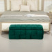 Upholstered Storage Ottoman With Safety Hinge