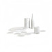 10 Pieces Luxury Natural Marble Dining Room Accessories Set