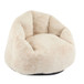 Albi - Indoor Cozy Armchair Style Bean Bag - Beige